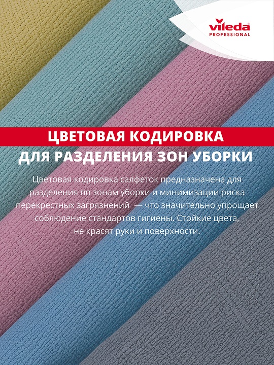 Салфетка ПУРмикроАктив 35*38 голубой