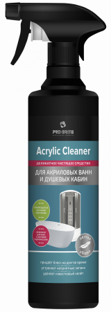Акрил Клинер (Acrylic cleaner) 0,75л  Деликатное чистящее ср-во для акриловых ванн и душевых /14 шт