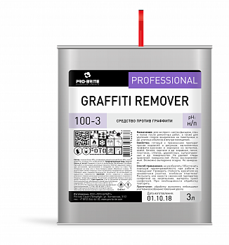 Граффити Ремувер (Graffiti Remver) 3л ср-во для удаления граффити(коробка 4 шт)