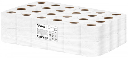 Бумага туалетная Veiro Professional Comfort 2сл 15м белый 8шт упак (6 упак в коробе)