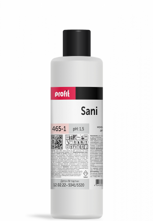 Профит Сани (Profit Sani) Средство для удаления ржавчины и известковых отложений pH2 / 4