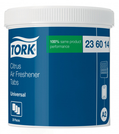 Освежитель Tork Universal д/воздуха твердый цветочный банка 20 пластин
