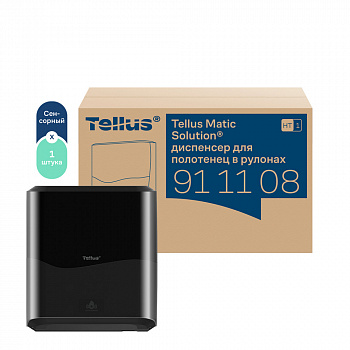Tellus Matic Solution® диспенсер для полотенец в рулонах с сенсором, черный
