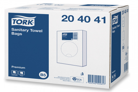 Пакеты Tork гигиенические полиэтиленовые белый 25шт