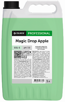 Мэйджик Дроп Эпл(Magic Drop. Apple) 5л Моющее средство с ароматом яблока для посуды/4 шт