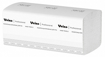 Полотенца для рук V-сложение Veiro Professional Comfort (20уп в коробе)